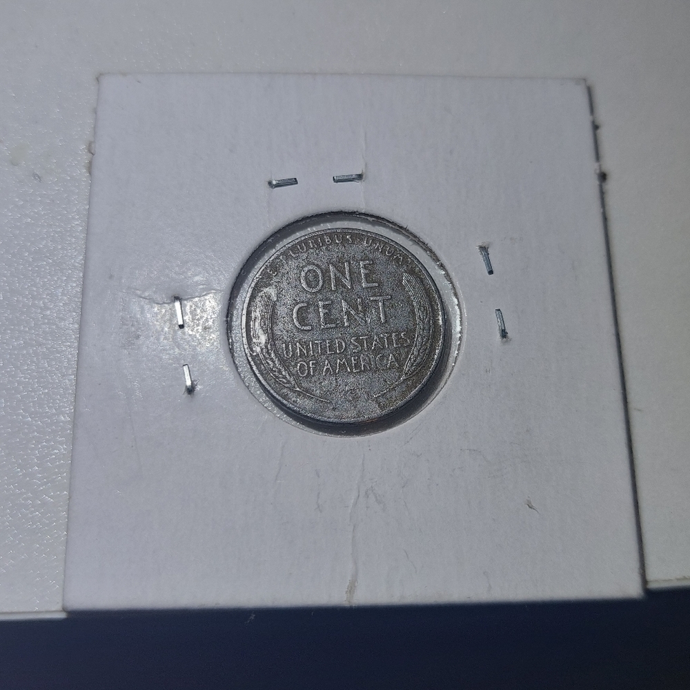 1943 steel penny no mint mark